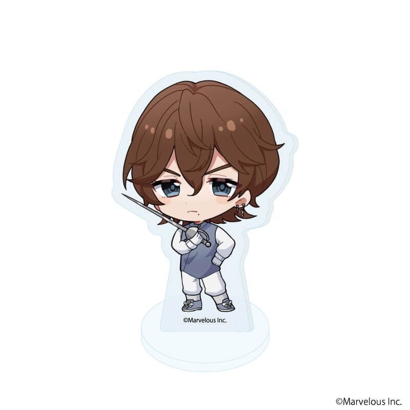 アクリルぷちスタンド「千銃士:Rhodoknight」50/Vol.2 コンプリートBOX(全9種)(ミニキャライラスト)