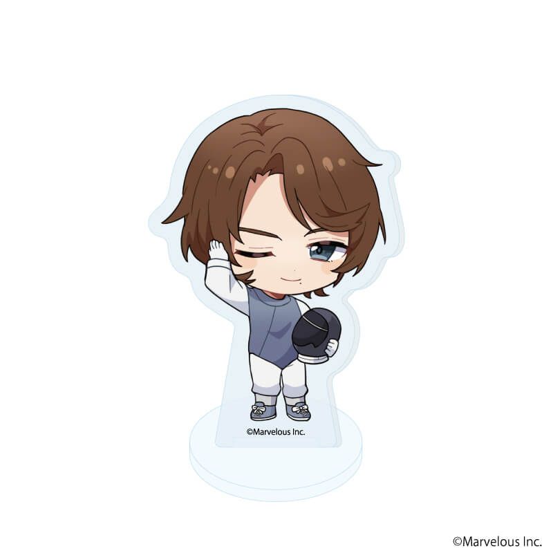 アクリルぷちスタンド「千銃士:Rhodoknight」50/Vol.2 コンプリートBOX(全9種)(ミニキャライラスト)