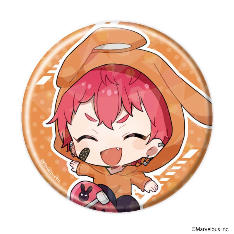 ホログラム缶バッジ(65mm)「千銃士:Rhodoknight」14/Vol.3 コンプリートBOX(全10種)(ミニキャライラスト)