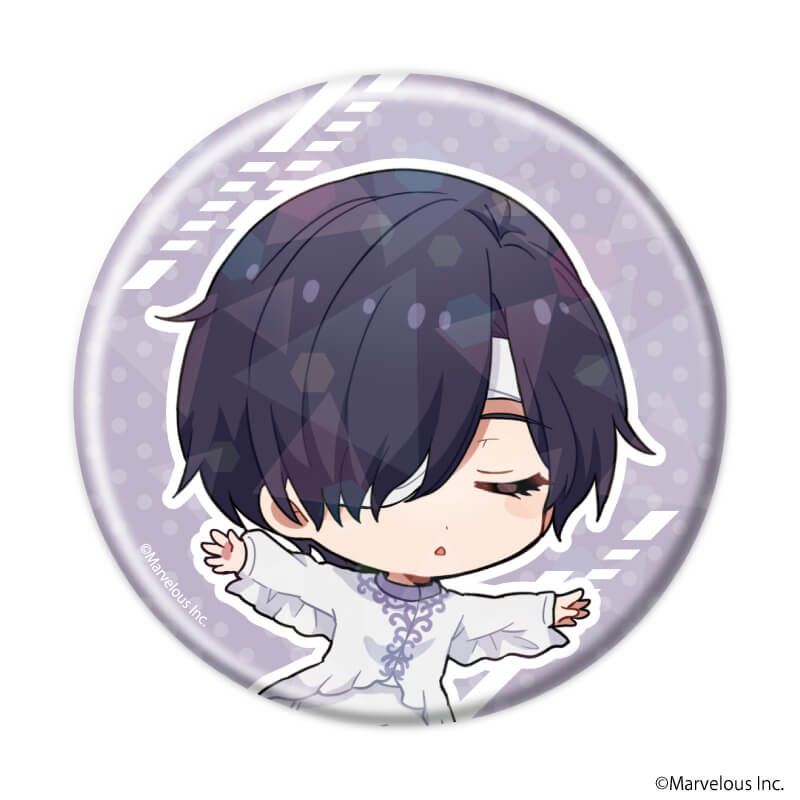 ホログラム缶バッジ(65mm)「千銃士:Rhodoknight」14/Vol.3 コンプリートBOX(全10種)(ミニキャライラスト)