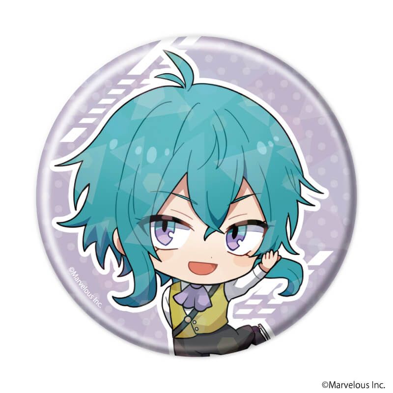 ホログラム缶バッジ(65mm)「千銃士:Rhodoknight」14/Vol.3 コンプリートBOX(全10種)(ミニキャライラスト)