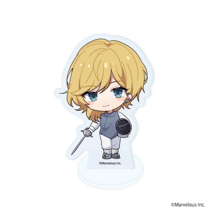 アクリルぷちスタンド「千銃士:Rhodoknight」50/Vol.2 ブラインド(9種)(ミニキャライラスト)