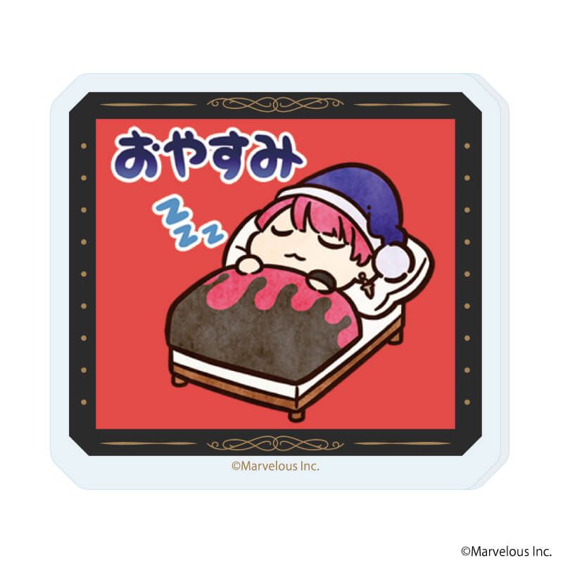 アクリルプレートバッジ「千銃士:Rhodoknight」04/スタンプver. ブラインド(12種)(公式イラスト)