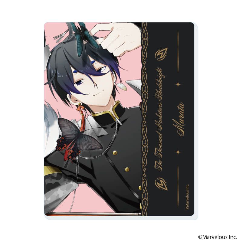 アクリルカード「千銃士:Rhodoknight」01/CDジャケットver. ブラインド(10種)(公式イラスト)