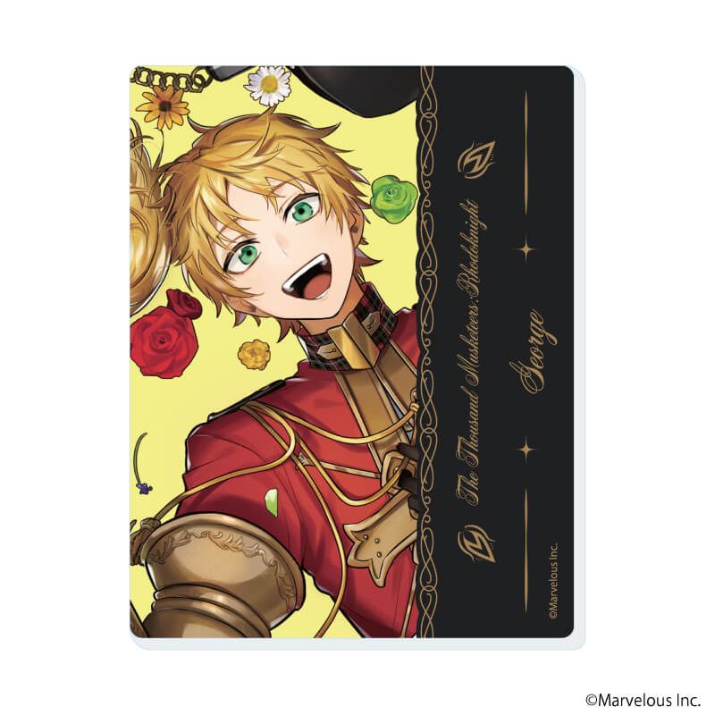 アクリルカード「千銃士:Rhodoknight」01/CDジャケットver. ブラインド(10種)(公式イラスト)