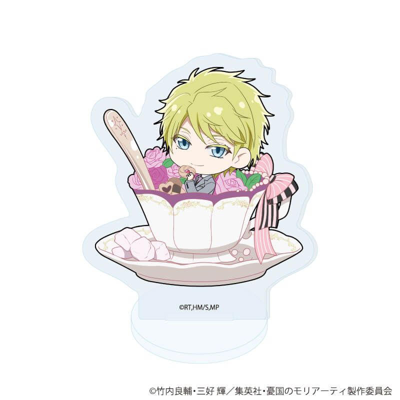 アクリルぷちスタンド「憂国のモリアーティ」10/カフェver.コンプリートBOX(全9種)(ミニキャライラスト)