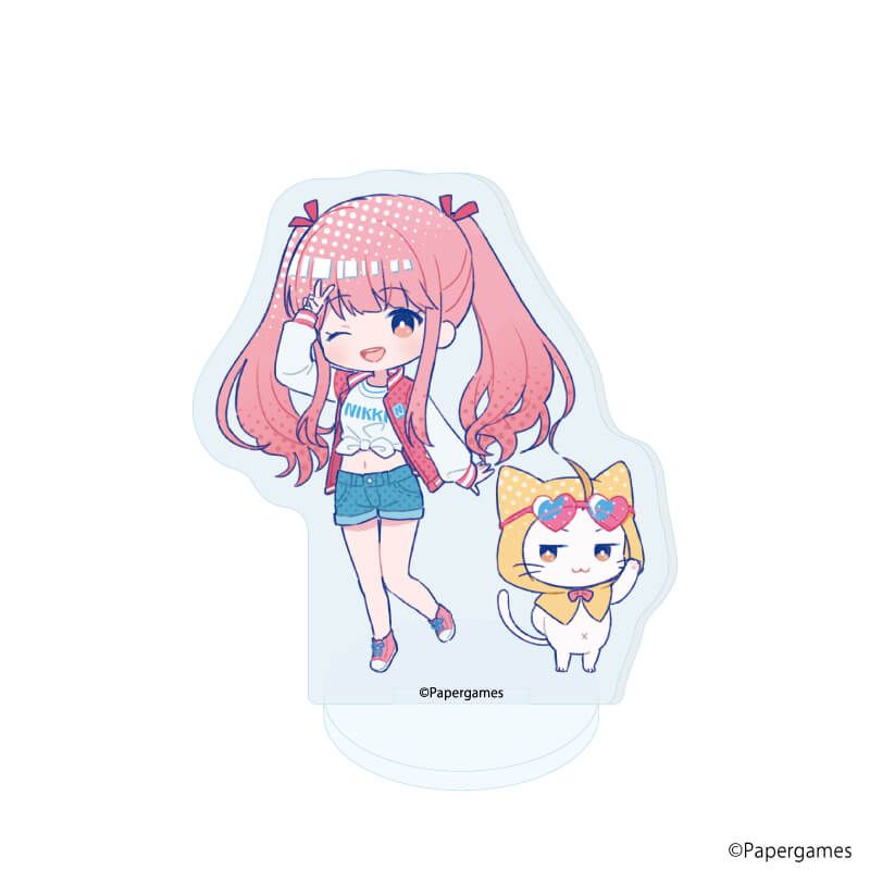 アクリルぷちスタンド「シャイニングニキ」08/ブラインド(7種)(POP Artイラスト)