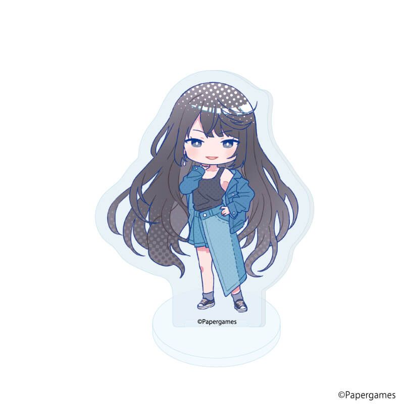 アクリルぷちスタンド「シャイニングニキ」08/ブラインド(7種)(POP Artイラスト)