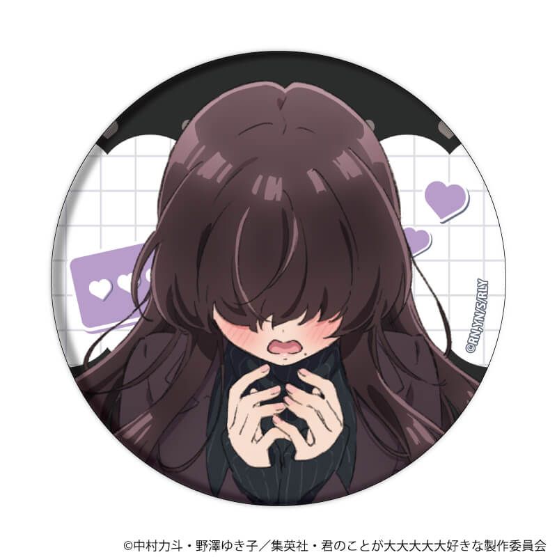 缶バッジ「君のことが大大大大大好きな100人の彼女」08/コンプリートBOX(全12種)(公式イラスト)