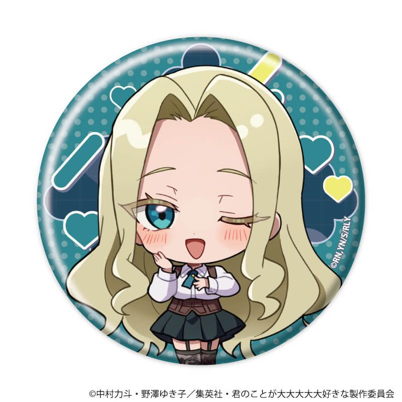 缶バッジ「君のことが大大大大大好きな100人の彼女」07/トレーディング(6種)(ミニキャライラスト)