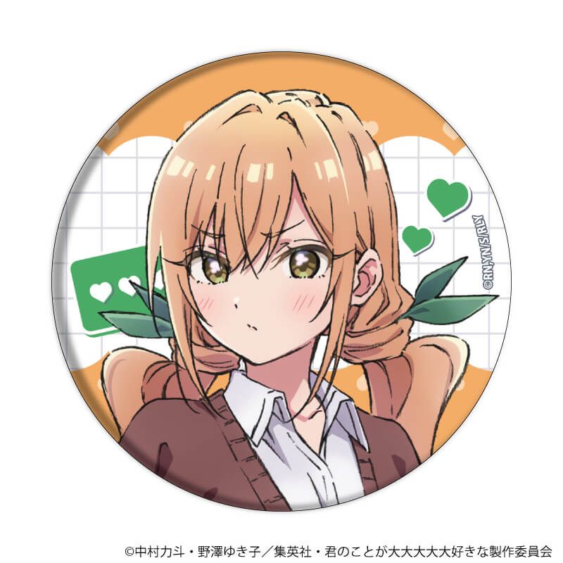 缶バッジ「君のことが大大大大大好きな100人の彼女」08/トレーディング(12種)(公式イラスト)