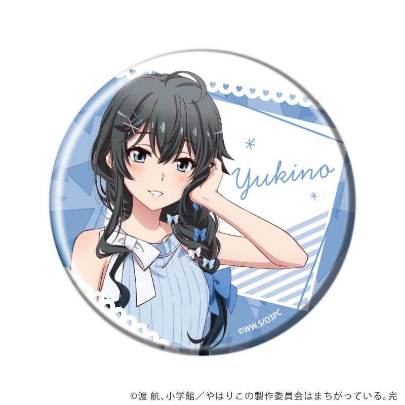 缶バッジ「やはり俺の青春ラブコメはまちがっている。完」04/ニットver. コンプリートBOX(全6種)(描き下ろしイラスト)