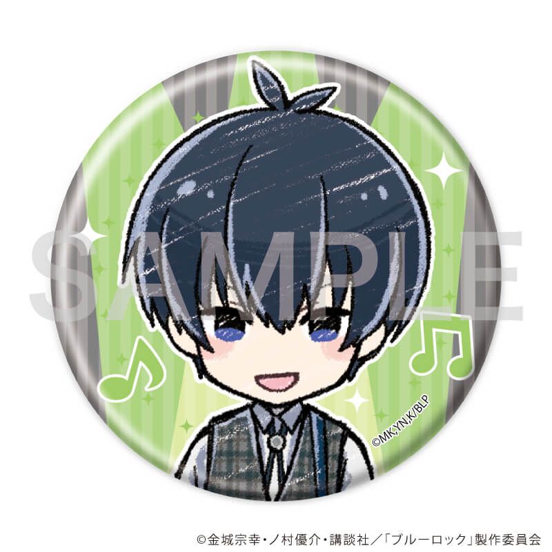 缶バッジ「TVアニメ『ブルーロック』」06/バンドver. コンプリートBOX(全6種)(グラフアートイラスト)