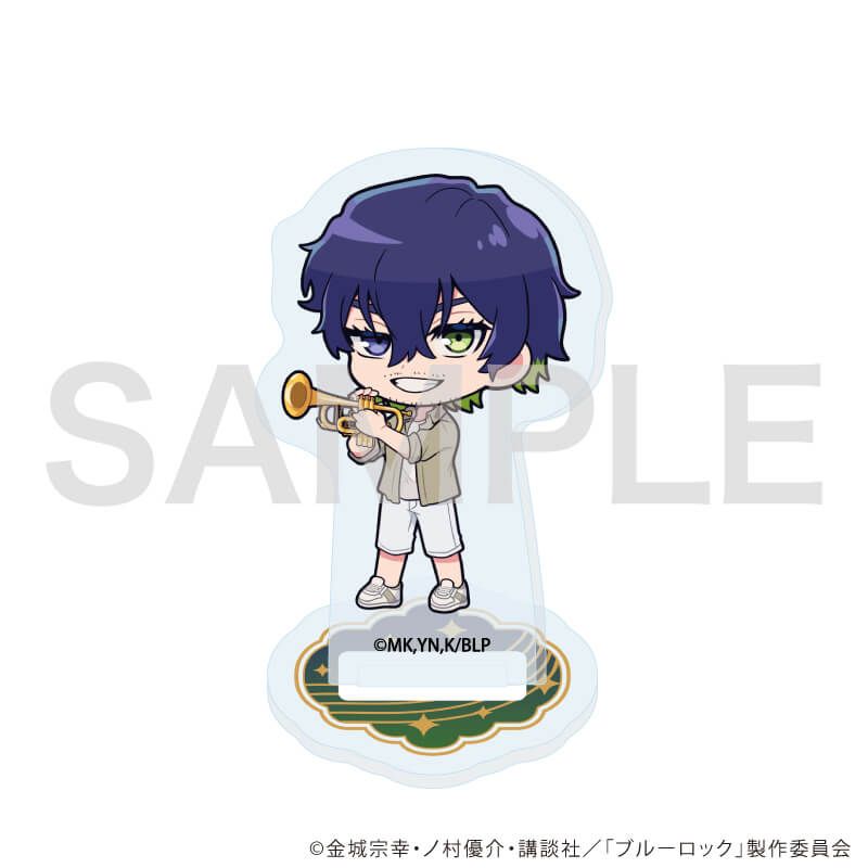 アクリルぷちスタンド「TVアニメ『ブルーロック』」22/バンドver. コンプリートBOX(全7種)(ミニキャライラスト)