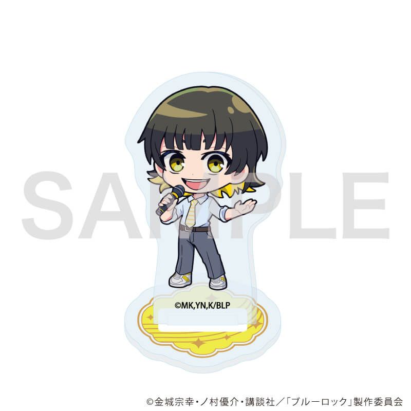 アクリルぷちスタンド「TVアニメ『ブルーロック』」21/バンドver. コンプリートBOX(全6種)(ミニキャライラスト)