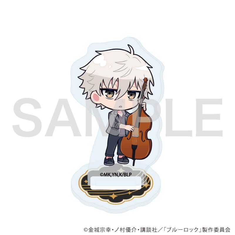 アクリルぷちスタンド「TVアニメ『ブルーロック』」21/バンドver. コンプリートBOX(全6種)(ミニキャライラスト)