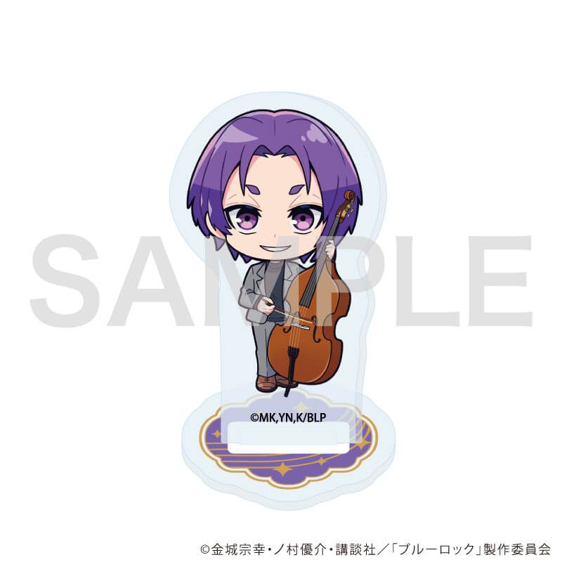 アクリルぷちスタンド「TVアニメ『ブルーロック』」21/バンドver. コンプリートBOX(全6種)(ミニキャライラスト)