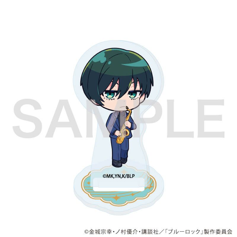 アクリルぷちスタンド「TVアニメ『ブルーロック』」21/バンドver. コンプリートBOX(全6種)(ミニキャライラスト)