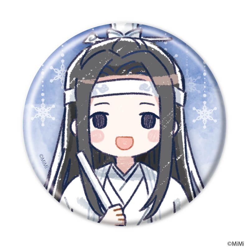 缶バッジ「大河幻想ラジオドラマ「魔道祖師」」01/ブラインド(7種)(グラフアートイラスト)