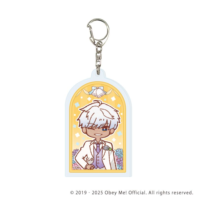 アクリルキーホルダー「Obey Me! Nightbringer」14/紫陽花ver. コンプリートBOX(全7種)(レトロアートイラスト)
