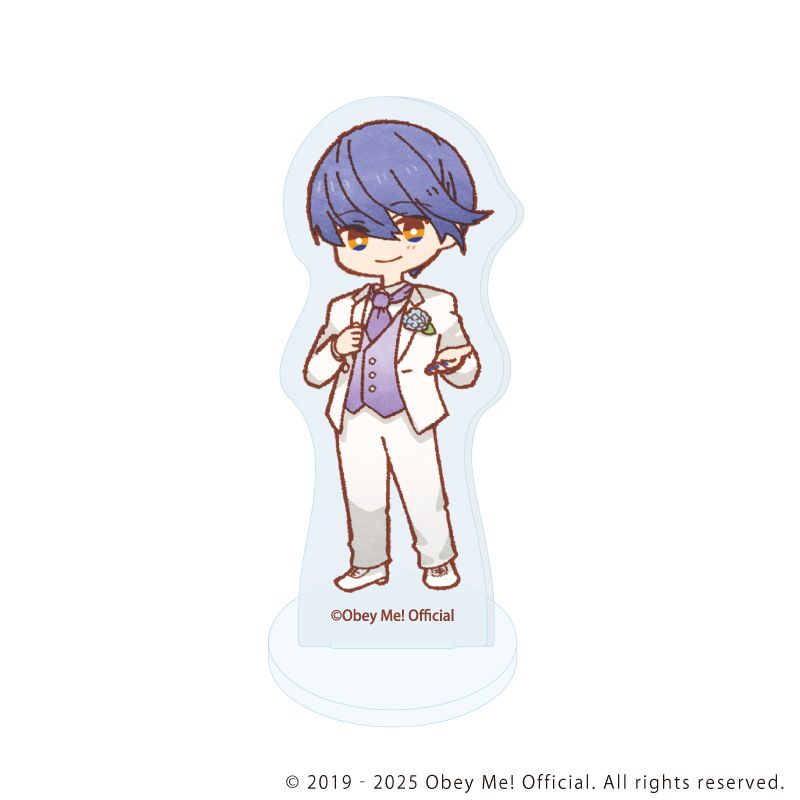 アクリルぷちスタンド「Obey Me! Nightbringer」18/紫陽花ver. コンプリートBOX(全7種)(レトロアートイラスト)