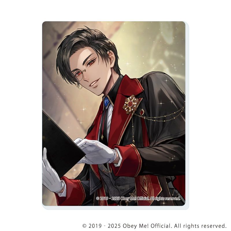アクリルカード「Obey Me! Nightbringer」08/ブラインド(7種)(公式イラスト)