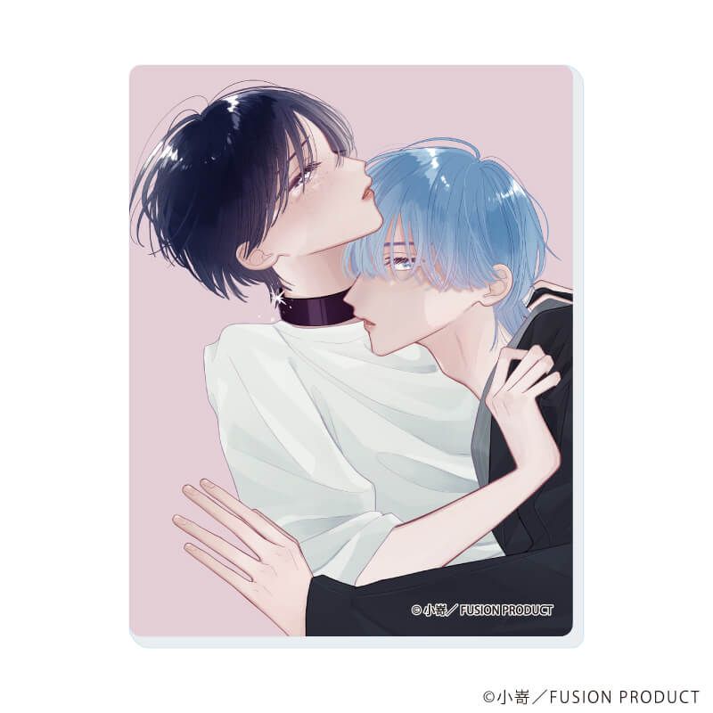 アクリルカード「ベールブルーと梔子の花束」01/コンプリートBOX(全5種)(公式&描き下ろしイラスト)