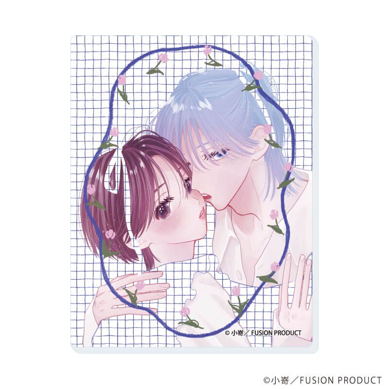 アクリルカード「ベールブルーと梔子の花束」01/コンプリートBOX(全5種)(公式&描き下ろしイラスト)