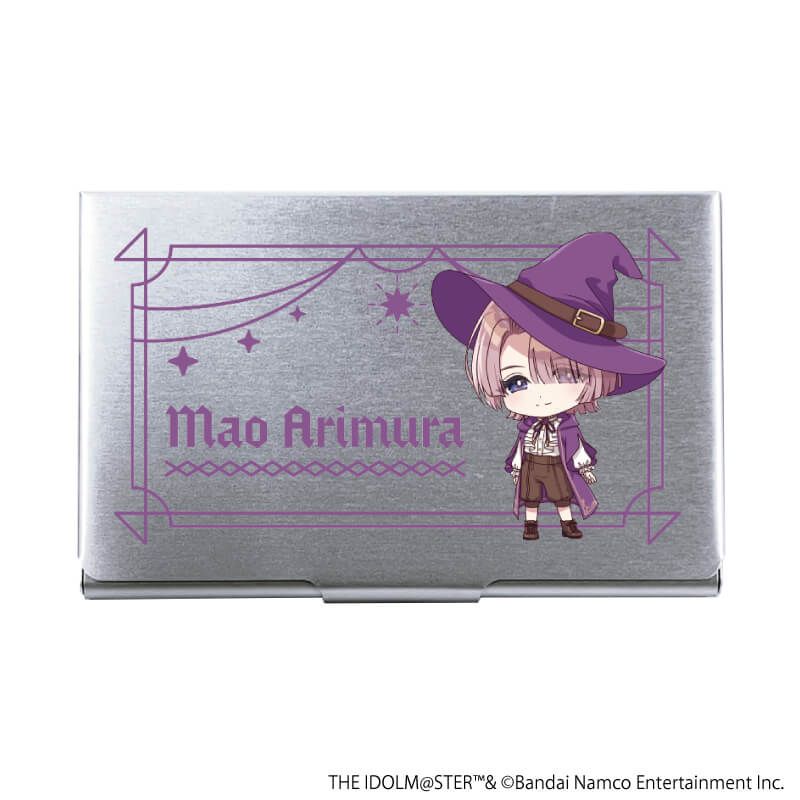 名刺ケース「学園アイドルマスター」04/有村麻央 魔法使いver.(ミニキャライラスト)