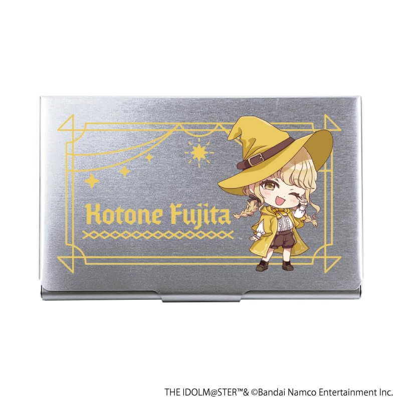 名刺ケース「学園アイドルマスター」03/藤田ことね 魔法使いver.(ミニキャライラスト)