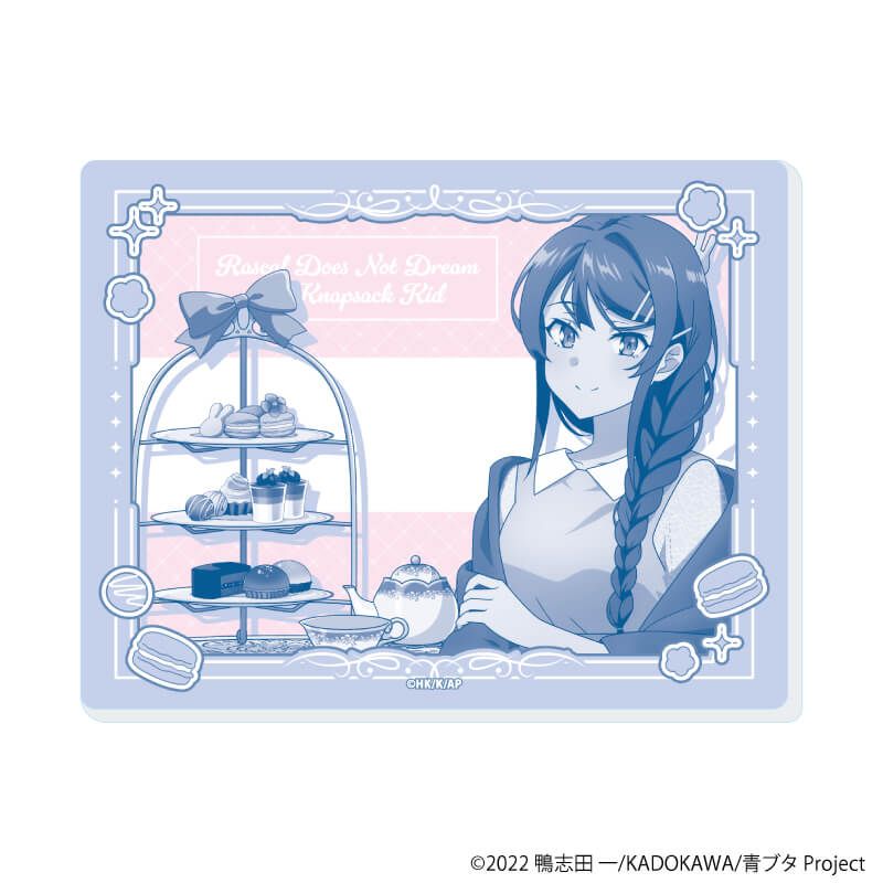 アクリルカード「青春ブタ野郎はランドセルガールの夢を見ない」01/お茶会ver. コンプリートBOX(全6種)(描き下ろしイラスト)