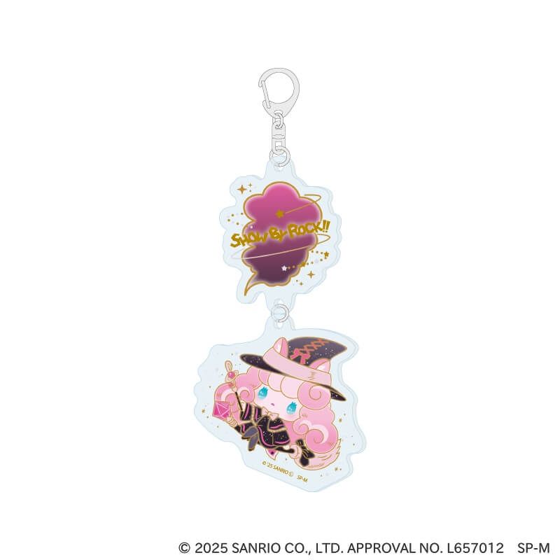 連結アクリルキーホルダー「SHOW BY ROCK!!」08/魔法使いver. スモモネ(描き下ろしイラスト)