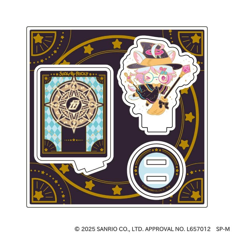 アクリルスタンドプレート「SHOW BY ROCK!!」56/魔法使いver. ぎゃらこ(描き下ろしイラスト)