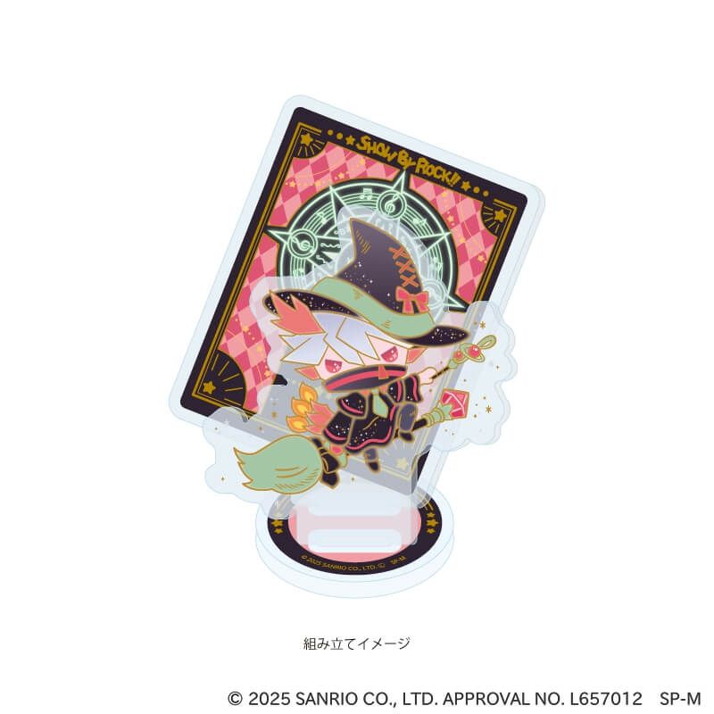 アクリルスタンドプレート「SHOW BY ROCK!!」54/魔法使いver. ジョウ(描き下ろしイラスト)