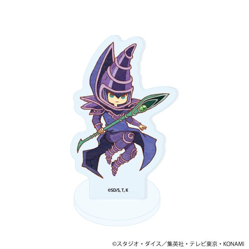 アクリルぷちスタンド「遊☆戯☆王デュエルモンスターズ」08/ブラインド(11種)(レトロアートイラスト)