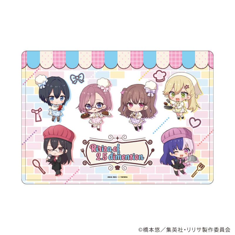 キャラクリアケース「2.5次元の誘惑」05/コックver.(ミニキャライラスト)