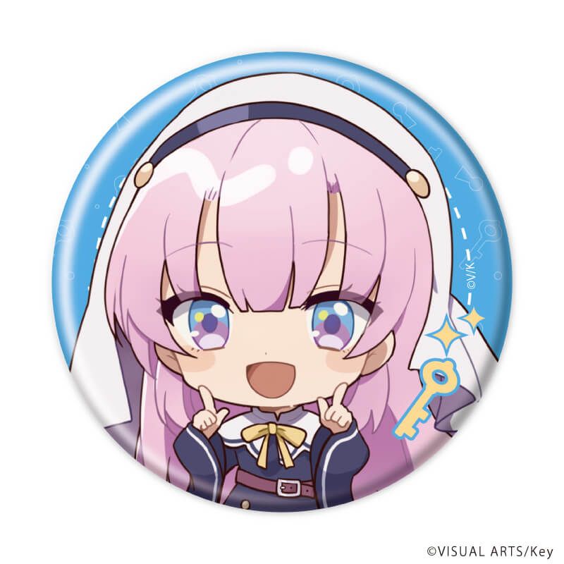 缶バッジ「神様になった日」02/ブラインド(6種)(ミニキャライラスト)