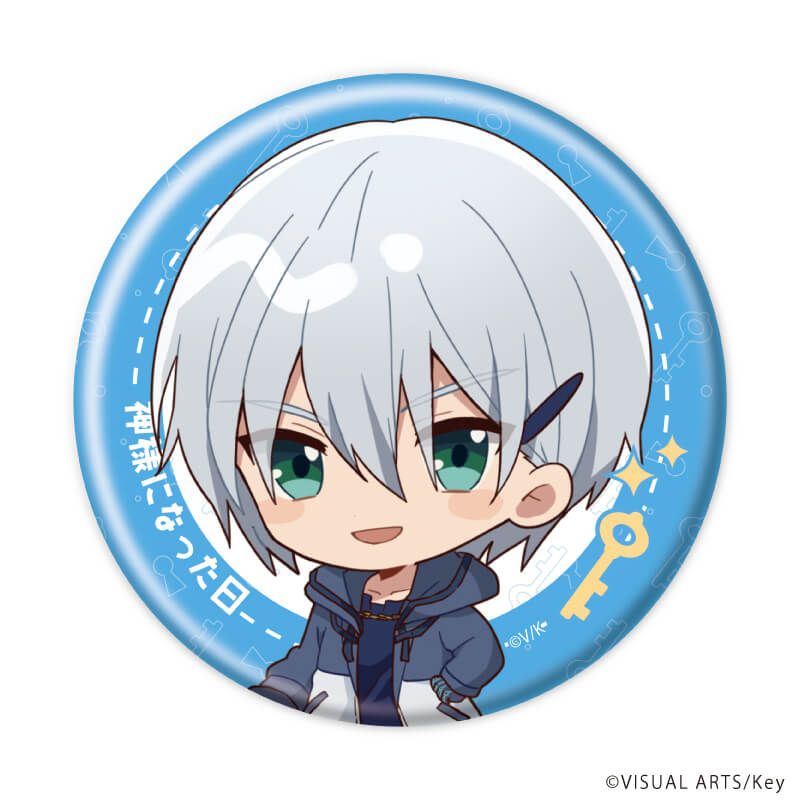 缶バッジ「神様になった日」02/ブラインド(6種)(ミニキャライラスト)