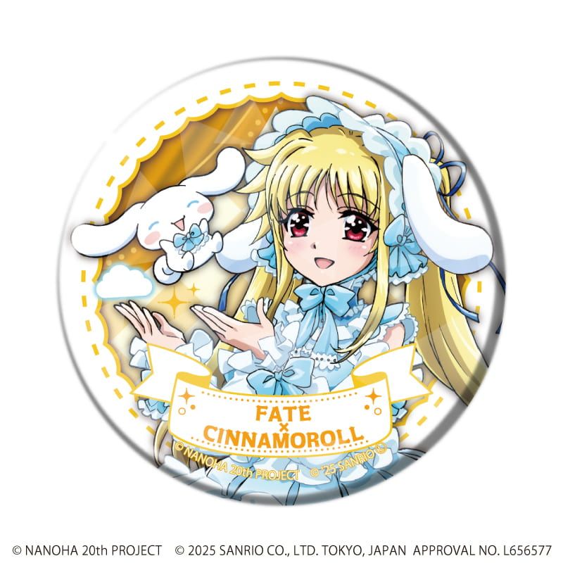 ホログラム缶バッジ(57mm)「魔法少女リリカルなのはシリーズ×サンリオ