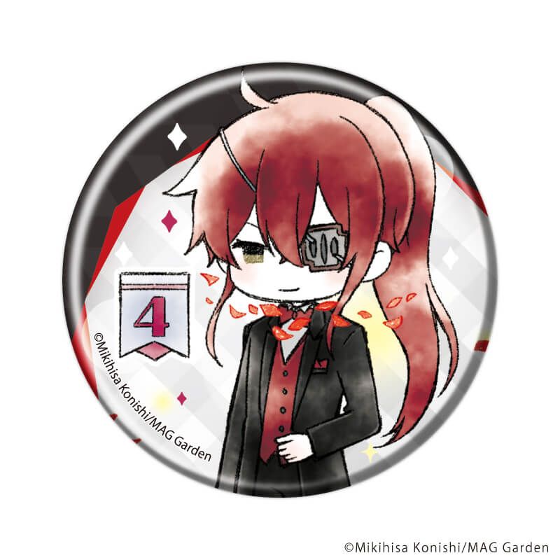 缶バッジ「リィンカーネーションの花弁」06/人気投票ver. コンプリートBOX(全10種)(グラフアートイラスト)