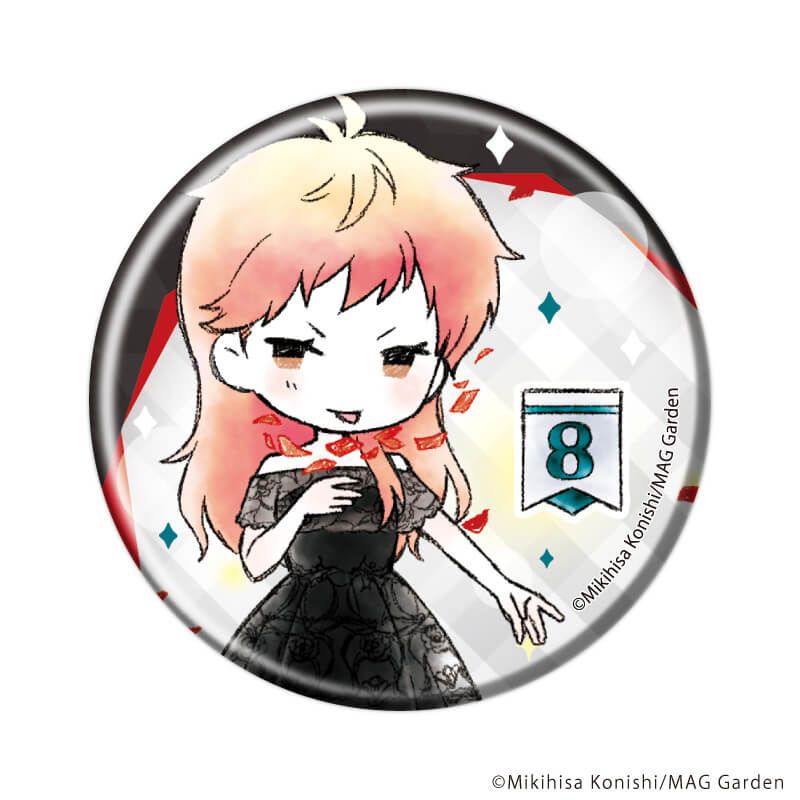 缶バッジ「リィンカーネーションの花弁」06/人気投票ver. コンプリートBOX(全10種)(グラフアートイラスト)