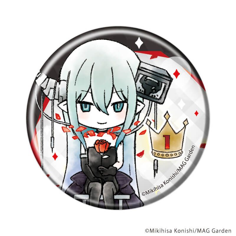 缶バッジ「リィンカーネーションの花弁」06/人気投票ver. ブラインド(10種)(グラフアートイラスト)