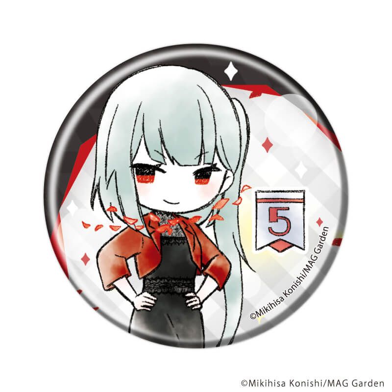 缶バッジ「リィンカーネーションの花弁」06/人気投票ver. ブラインド(10種)(グラフアートイラスト)