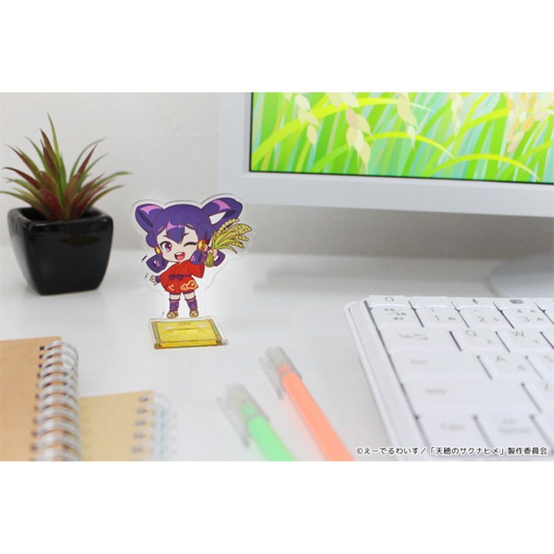 天穂のサクナヒメ ぷちちょこアクリルスタンド【サクナヒメ（農作業着）】