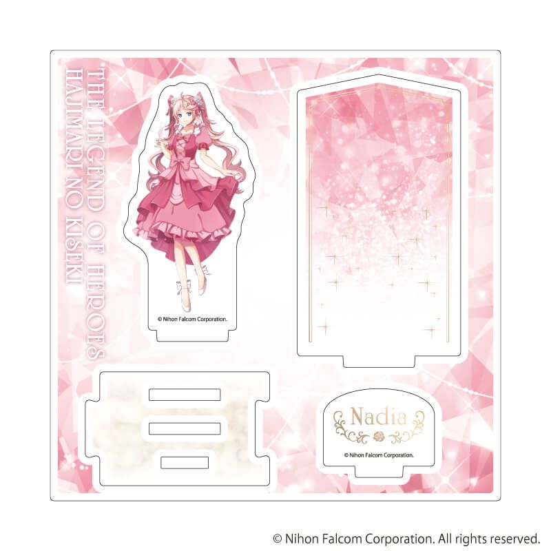 アクリルスタンドプレート「英雄伝説 創の軌跡」04/ナーディア・レイン(描き起こしイラスト)