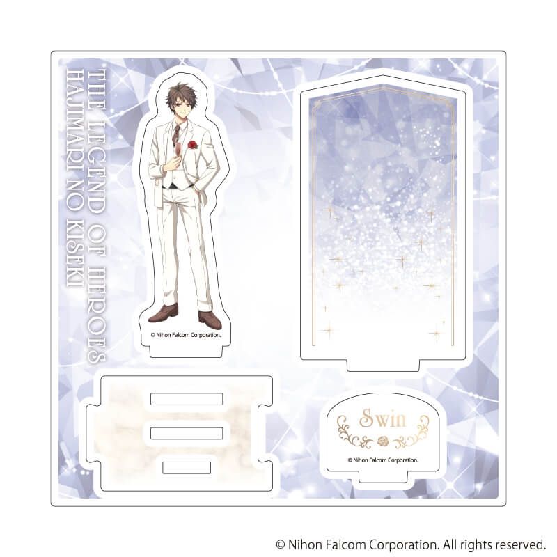 アクリルスタンドプレート「英雄伝説 創の軌跡」03/スウィン・アーベル(描き起こしイラスト)