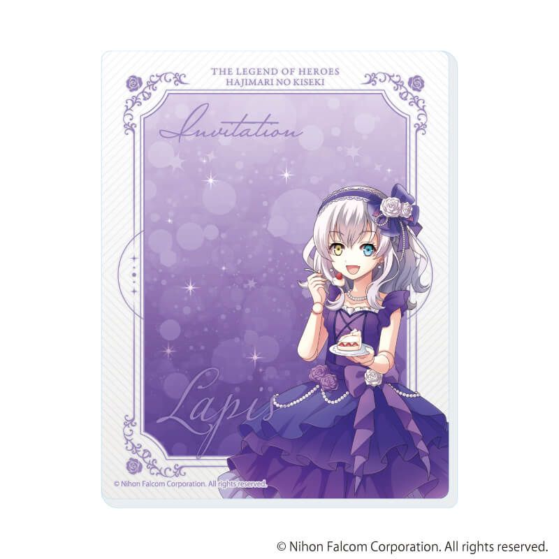 アクリルカード「英雄伝説 創の軌跡」01/コンプリートBOX(全4種)(描き起こしイラスト)