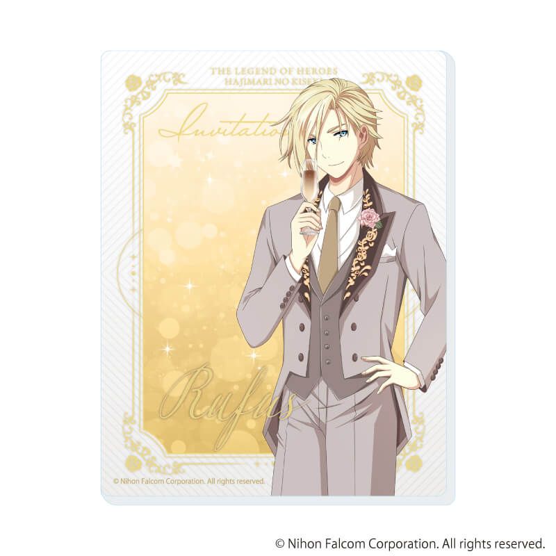 アクリルカード「英雄伝説 創の軌跡」01/ブラインド(4種)(描き起こしイラスト)