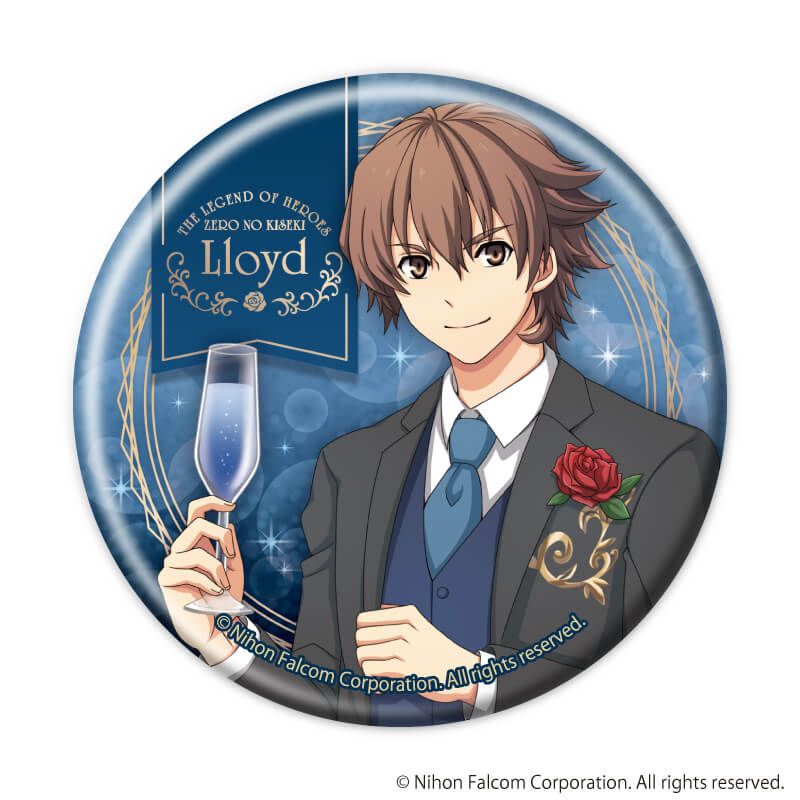 缶バッジ「英雄伝説 零の軌跡」01/ブラインド(8種)(描き起こしイラスト)