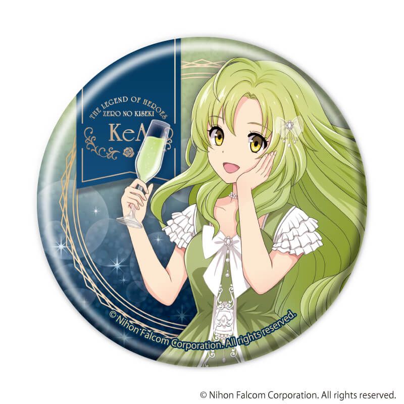 缶バッジ「英雄伝説 零の軌跡」01/ブラインド(8種)(描き起こしイラスト)